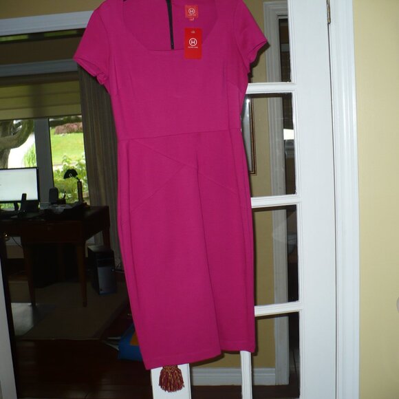 Hazel Mae Kate dress, size large, colour is fuschia, new original tag - Picture 2 of 3
